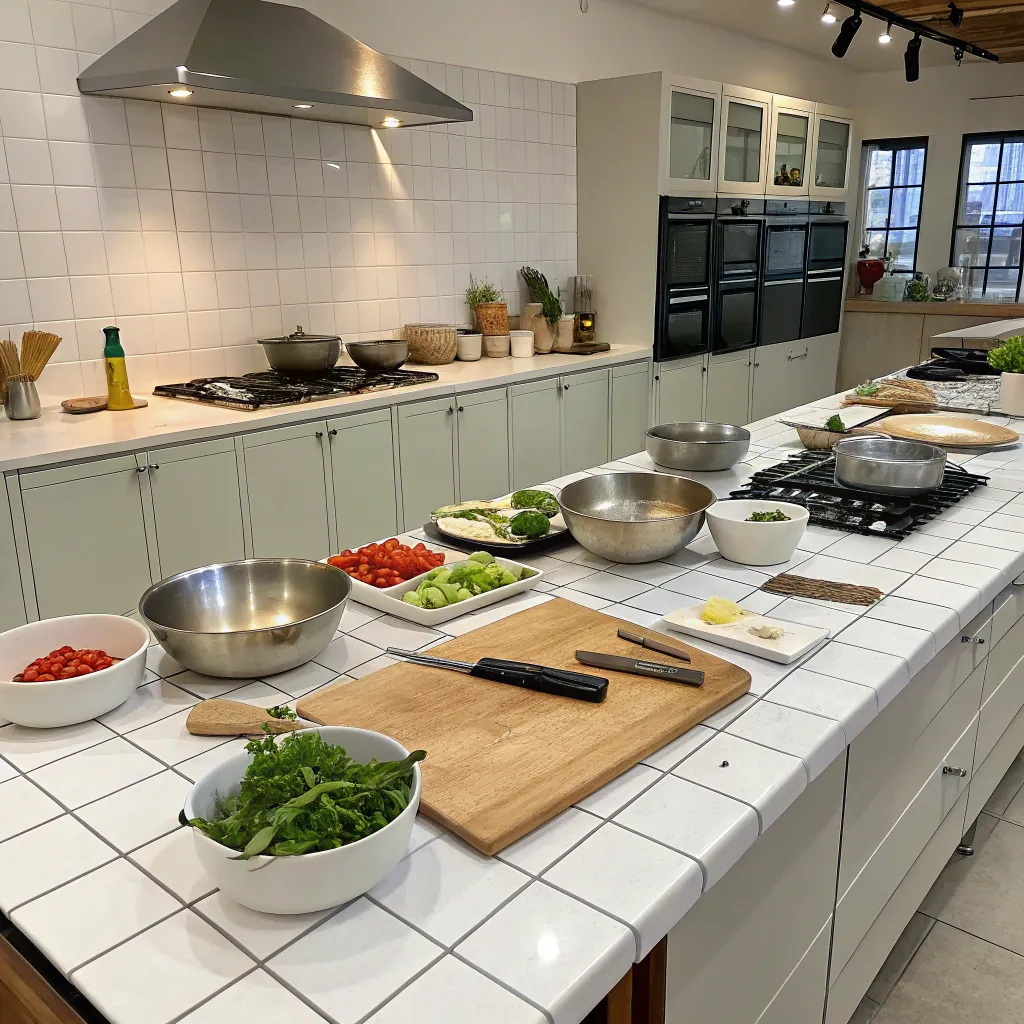 Cooking course setup